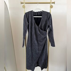 BROOKS BROTHERS Knit wrap dress